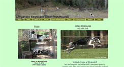 Desktop Screenshot of morgandellborzoi.com